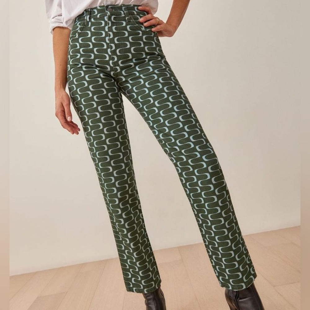 Reformation - Mod High Rise Straight Jeans - Venture